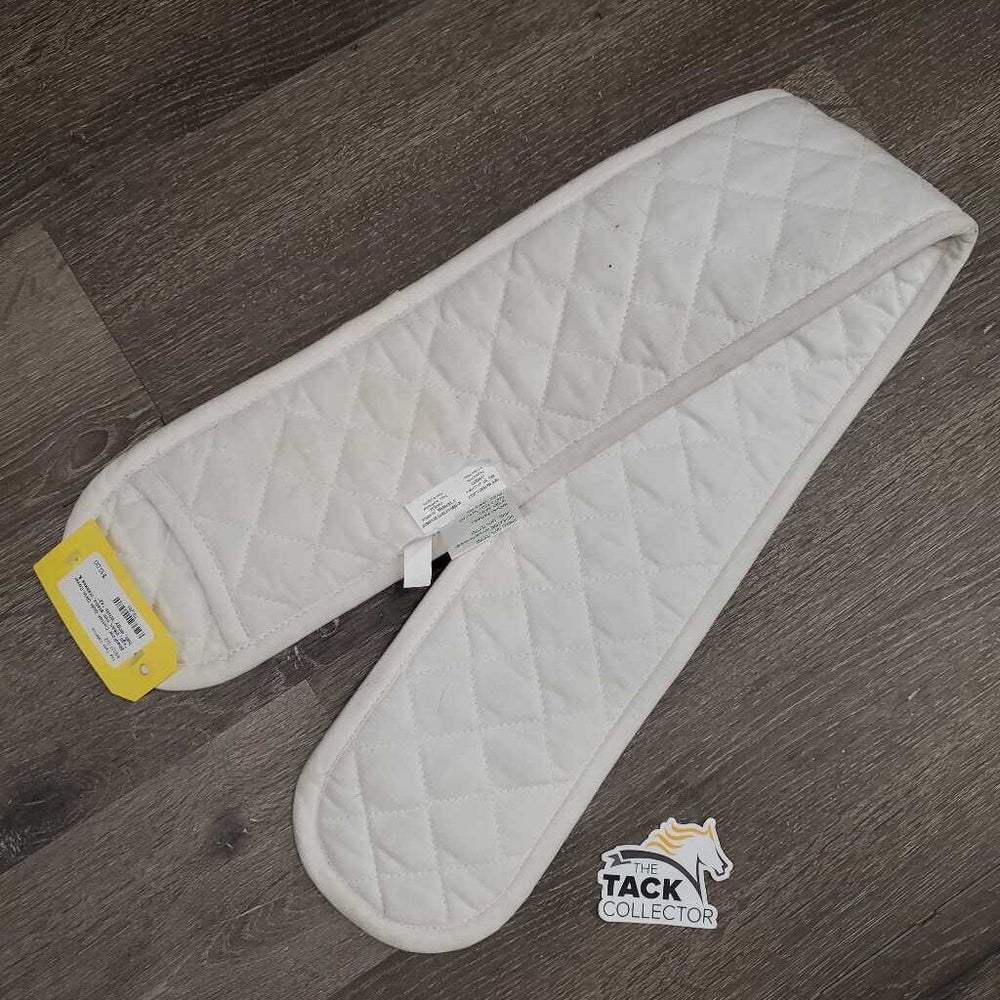 Cotton Quilt Girth Cover *vgc, clean, mnr stains, creases & hair, dingy