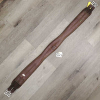 Memory Foam Girth, x2 els, D Ring *gc, mnr dirt, hair, rubs & pills, faded, stains
