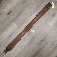 Memory Foam Girth, x2 els, D Ring *gc, mnr dirt, hair, rubs & pills, faded, stains
