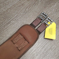 Memory Foam Girth, x2 els, D Ring *gc, mnr dirt, hair, rubs & pills, faded, stains
