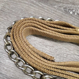 Flat Nylon Web Lead Shank, 31" Nose Chain *vgc, clean, rubs, frays, stiff