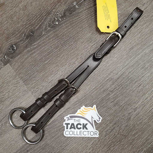 Adjustable Leather Running Martingale Attachment, buckle end *xc/like new, mnr scrapes/dents