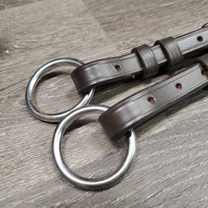 Adjustable Leather Running Martingale Attachment, buckle end *xc/like new, mnr scrapes/dents