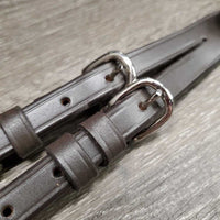 Adjustable Leather Running Martingale Attachment, buckle end *xc/like new, mnr scrapes/dents