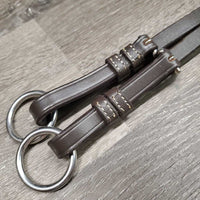 Adjustable Leather Running Martingale Attachment, buckle end *xc/like new, mnr scrapes/dents
