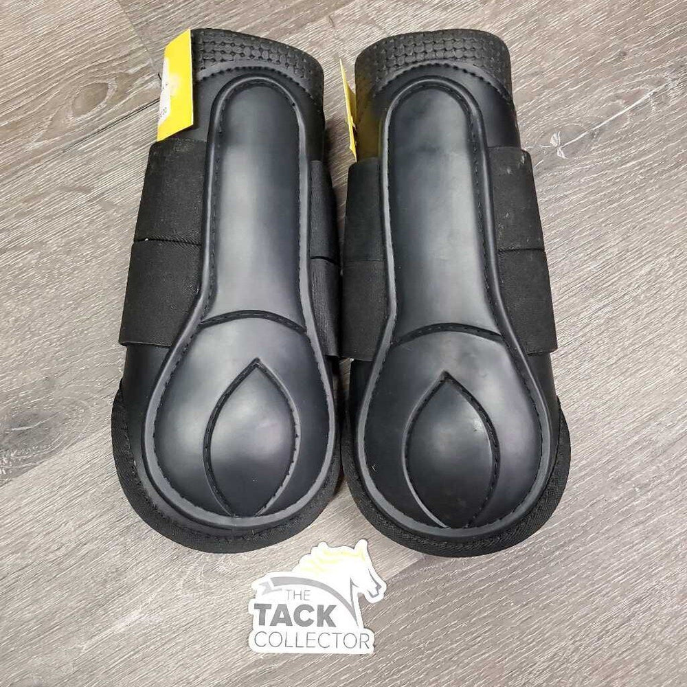 Hvy Closed Boots, velcro *vgc, clean, mnr hair, dirt & rubs