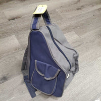 Hvy Paddock Boot Bag, Zipper, Shoulder Strap *vgc, mnr dirt