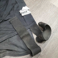 Hvy Lycra Shoulder Guard, velcro, adjustable shoulders *gc/fair, v.dirty, hair, velcro: frays & threads

