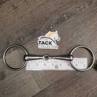 Hvy Loose Ring Snaffle Bit *gc, residue, scuffed

