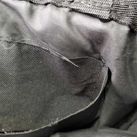 Padded Nylon Grooming Bag *gc, dirt, frayed divider edges, threads, pulled inner stitching