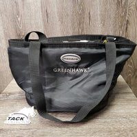 Padded Nylon Grooming Bag *gc, dirt, frayed divider edges, threads, pulled inner stitching

