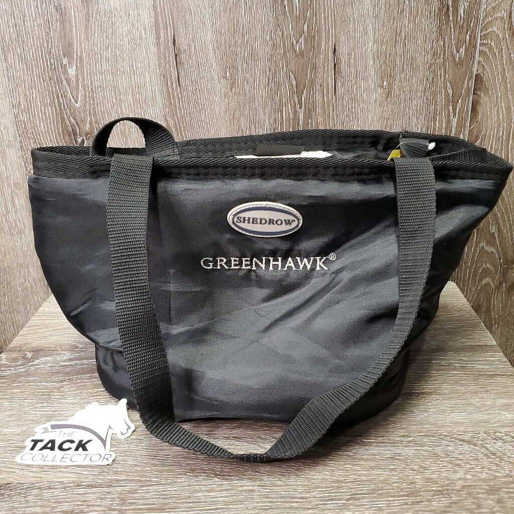 Padded Nylon Grooming Bag *gc, dirt, frayed divider edges, threads, pulled inner stitching