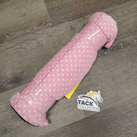 Pr Pillow Leg Quilts *gc, clean, v.faded, rubs
