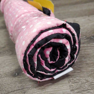 Pr Pillow Leg Quilts *gc, clean, v.faded, rubs