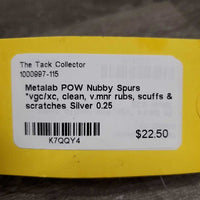 POW Nubby Spurs *vgc/xc, clean, v.mnr rubs, scuffs & scratches