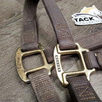 Thick Nylon Halter *gc, clean, rubs, stains, faded, frayed holes
