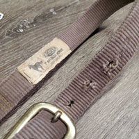 Thick Nylon Halter *gc, clean, rubs, stains, faded, frayed holes