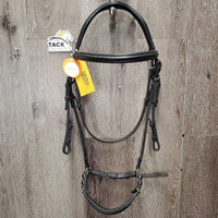 Rsd/Padded Monocrown Bridle, Drop Noseband *xc/like new, clean, mnr scrapes
