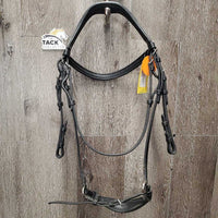 Rsd/Padded Monocrown Bridle, Drop Noseband *xc/like new, clean, mnr scrapes
