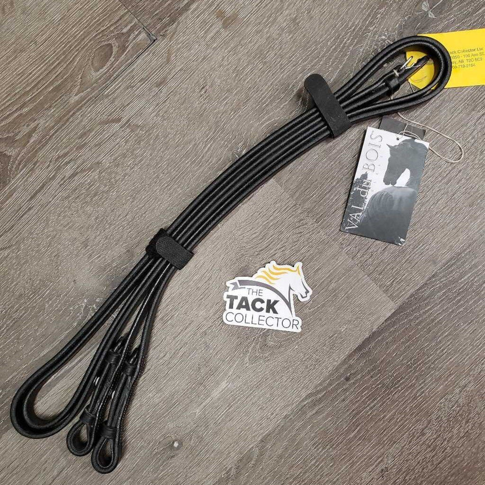 Pr Flat Leather Curb Reins, tag *new