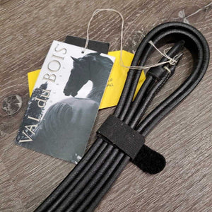 Pr Flat Leather Curb Reins, tag *new