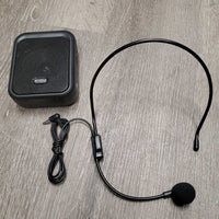 Tracking Camera System: Tracker, 3 Beacons, Watch, Headset/speaker, Tripod, Bag, 2x Chargers & 3 Cords *Works, Charges, No Manual, missing 2 USB Cords
