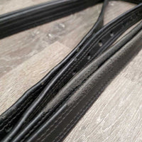 Pr Synthetic Stirrup Leathers *gc/fair, rubs, stains, chipped/holey edges
