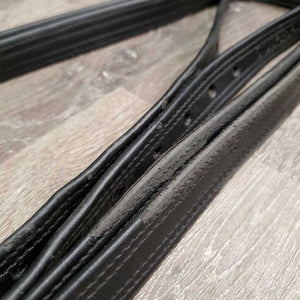 Pr Synthetic Stirrup Leathers *gc/fair, rubs, stains, chipped/holey edges