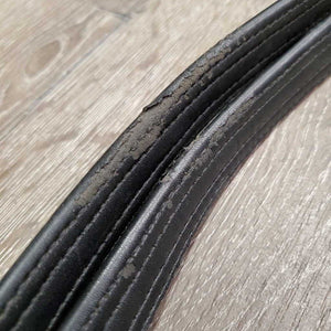Pr Synthetic Stirrup Leathers *gc/fair, rubs, stains, chipped/holey edges
