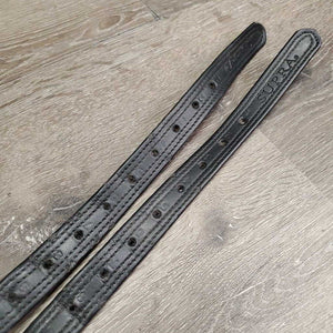 Pr Synthetic Stirrup Leathers *gc/fair, rubs, stains, chipped/holey edges
