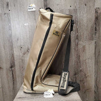 Dressage Boots, Bling, Zips, 2x Black Air Forms, Tan Bag *gc, clean, rubs, dusty
