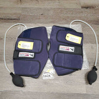 2 Compression Hock Wraps, hoses & pumps bag *xc/like new, WORKS, clean, v.mnr hair
