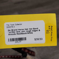 Horse Hair Hat Band *xc/like new, mnr rough edges & threads