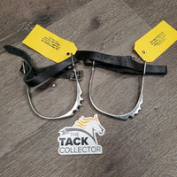 Motivator Bumper Spurs, Leather Spur Straps *vgc, clean, mnr residue?spot & scratches *straps *like new
