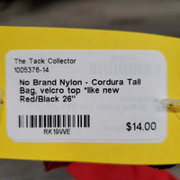 Nylon - Cordura Tail Bag, velcro top *like new
