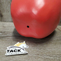 Jolly Plastic Apple Horse Stall Toy *xc/like new, clean, mnr hair/static & scratches