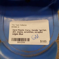 Hard Plastic Curry, Handle *gc/fair, dirt, stains, scratches, scraped edges