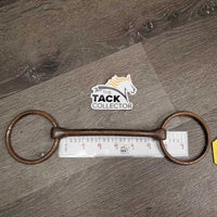 VINTAGE Thin Mullen Mouth Loose Ring Bit *gc, clean, v.rusty
