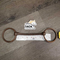 VINTAGE Thin Mullen Mouth Loose Ring Bit *gc, clean, v.rusty
