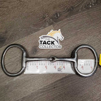 Thin Hvy Curved Eggbutt Snaffle Bit *vgc, clean, mnr scuffs & scratches
