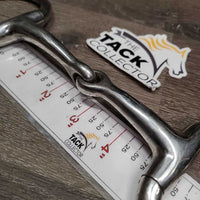 Thin Hvy Curved Eggbutt Snaffle Bit *vgc, clean, mnr scuffs & scratches
