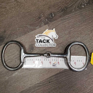 Thin Hvy Curved Eggbutt Snaffle Bit *vgc, clean, mnr scuffs & scratches