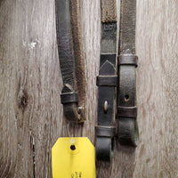 Rsd Bridle, Buckles, Braided Reins *gc, No Flash, clean, dirty seams, tight keepers, creases, dry, stiff, scrapes, faded, repaired reins
