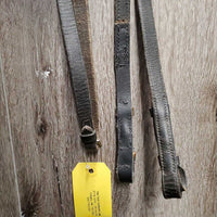 Rsd Bridle, Buckles, Braided Reins *gc, No Flash, clean, dirty seams, tight keepers, creases, dry, stiff, scrapes, faded, repaired reins
