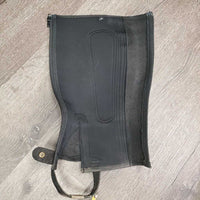 Pr Neoprene Half Chaps *gc, dirty, rubs, faded
