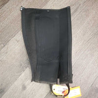 Pr Neoprene Half Chaps *gc, dirty, rubs, faded