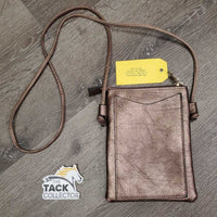 Soft Leather Shoulder Purse, Fine Leather Shoulder Strap, Horse Head *like new