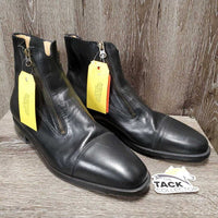 MENS Paddock Boots, zippers, bag *like new, v.mnr scuffs
