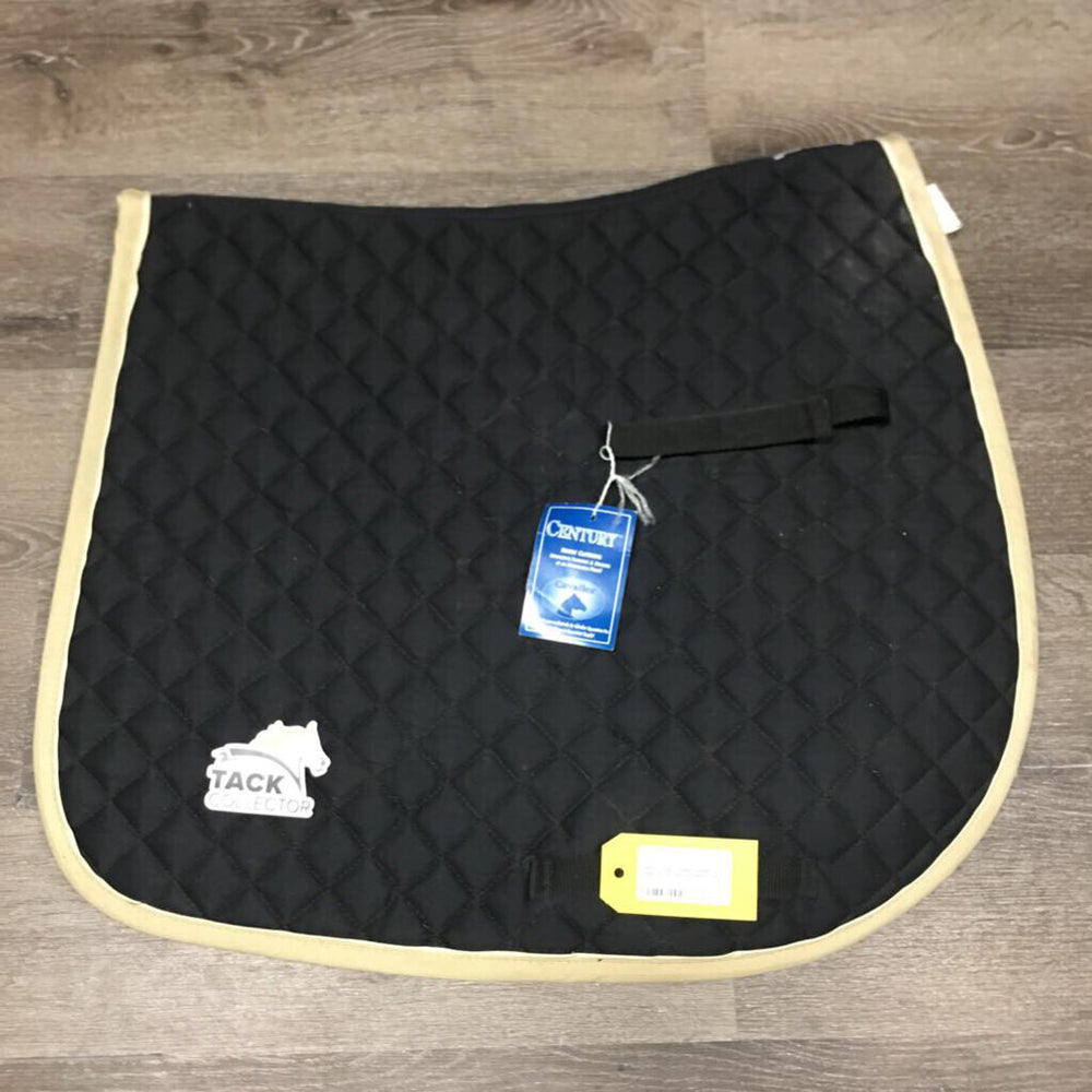 Quilt Jumper Saddle Pad, tabs *xc, mnr hair, dirt