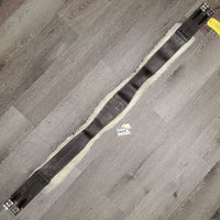 FS Girth, Sheepskin Velcro Liner, 2x els *gc, clean & dirty, clumpy, stains, edges: thin, rubs
